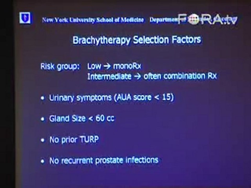 Behind the Scenes in Selecting Prostate Cancer Treatments