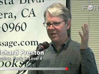 Richard Preston Exposed to Deadly Virus X