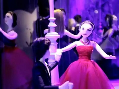 Vitrines de Noël Printemps 2012 - inauguration par Marion Cotillard