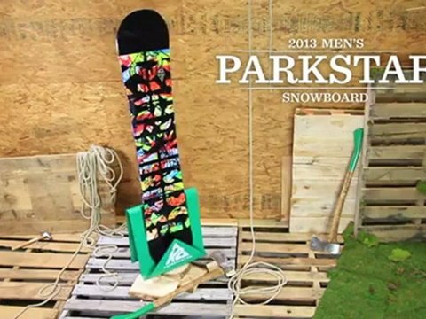 Snowleader présente la board Parkstar de K2 Snowboard