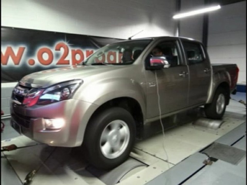 Isuzu Dmax 2.5 2012 163ch reprogrammation calculateur moteur @200ch ::: o2programmation:::