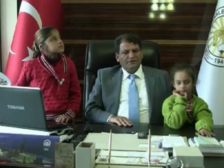 engelliler başkan ayhan'ı ziyaret etti