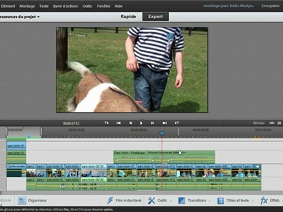 video2brain - Atelier pratique avec Premiere Elements 11 : Montage en mode Expert