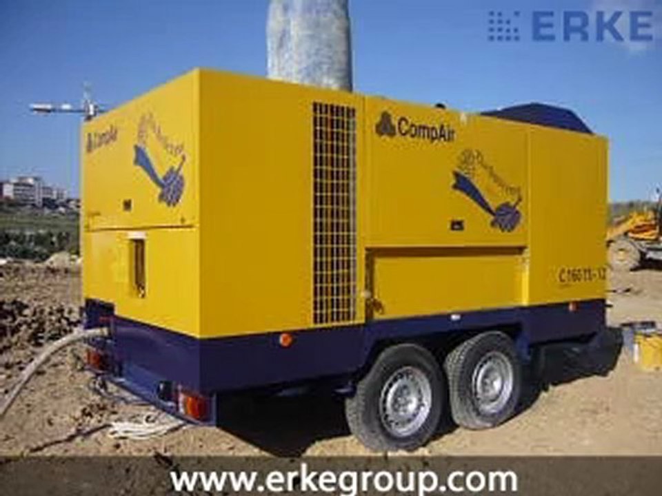 ERKE Dış Ticaret ltd., CompAir C160-TS Portable Compressor - İstanbul