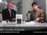 Rogelio González Andradas, autor de El Manifiesto de los cien. 5-12-2012