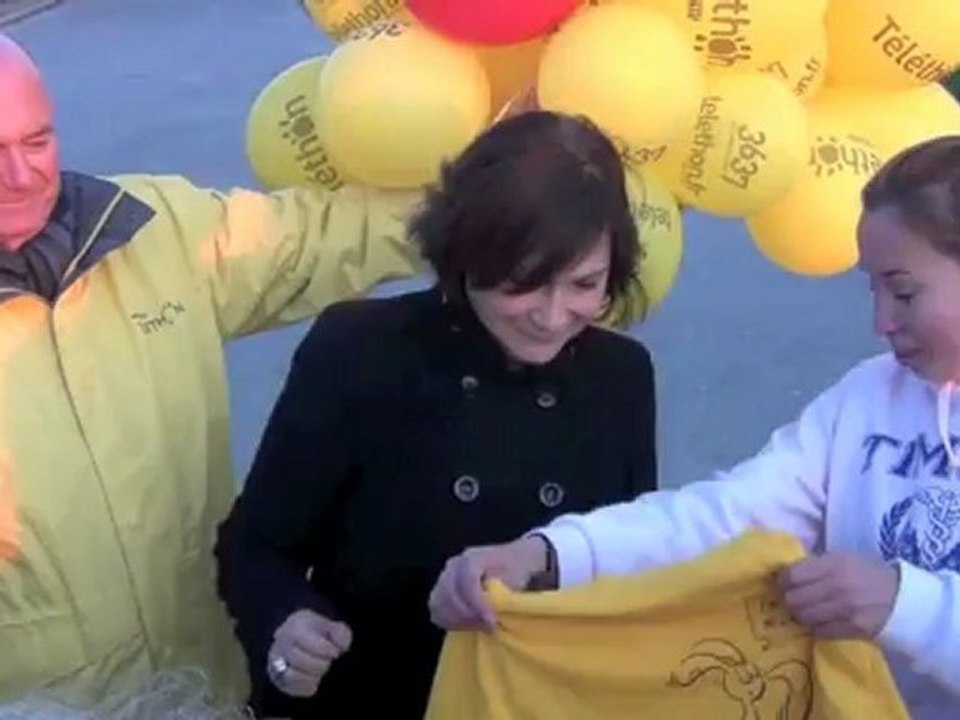 Reportage sur le Téléthon au Parc Borely à Marseille