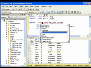 Implementation Of Joins In MS Sql Server 11 of 15