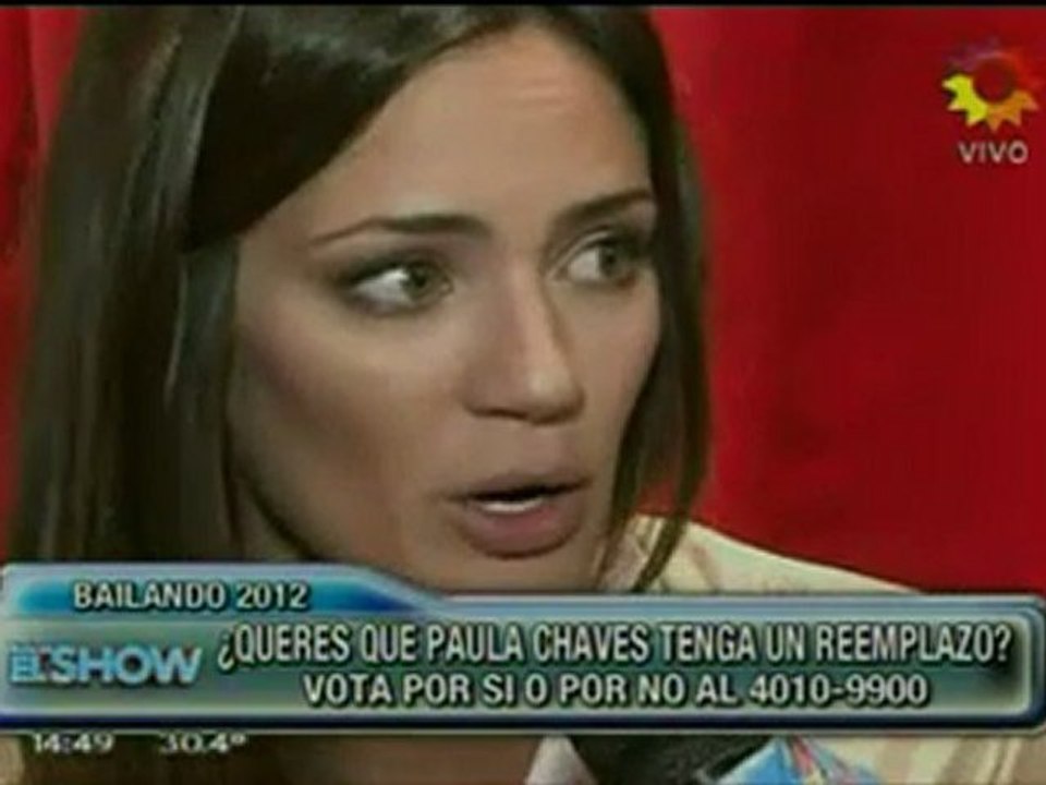 Pedro y Paula nota en Este es el Show (sobre la lesión) - 05 de Diciembre