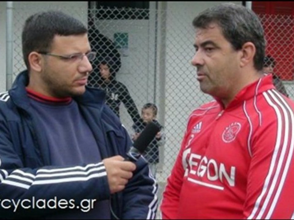 Νηρέας-Άγιαξ 2-3. Δηλώσεις Μάκη Πούλου