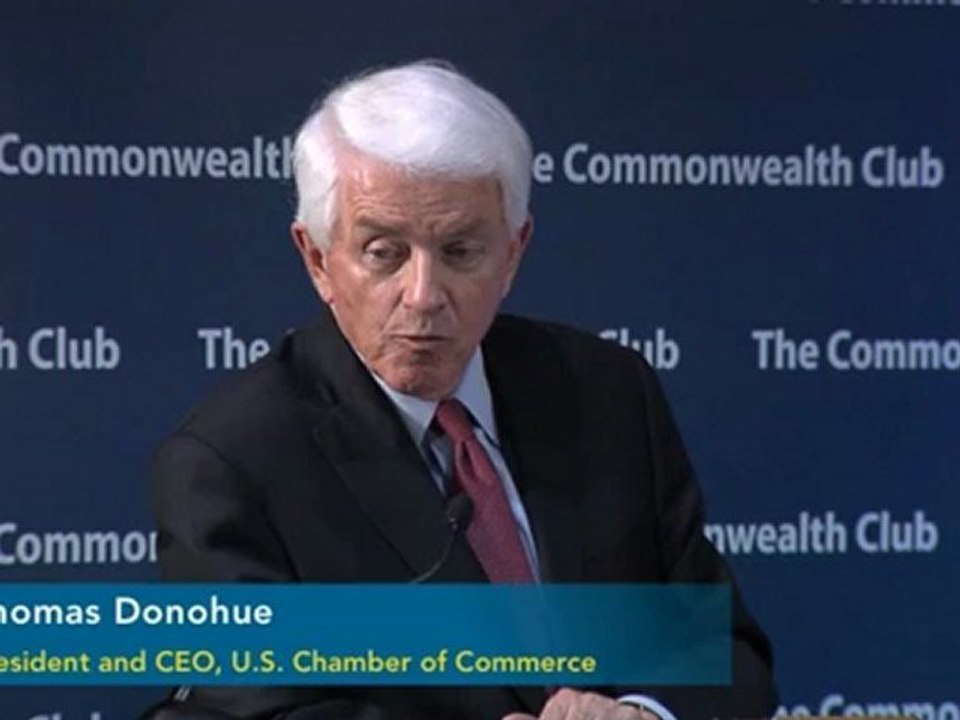 US Chamber of Commerce President Defends the American CEO