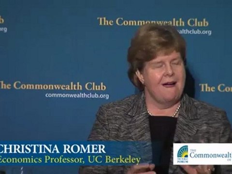 Christina Romer: Two Hundred Thousand Jobs is Not Enough