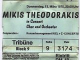 MIKIS THEODORAKIS en CONCERT en 1975 à Saarbrücken : ΕΝΑΡΞΗ