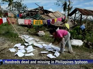 274 dead, hundreds missing in Philippines typhoon
