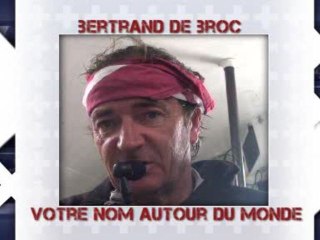 Vendée Globe 2012 - De Broc accélère !!! (Votre Nom autour du Monde)