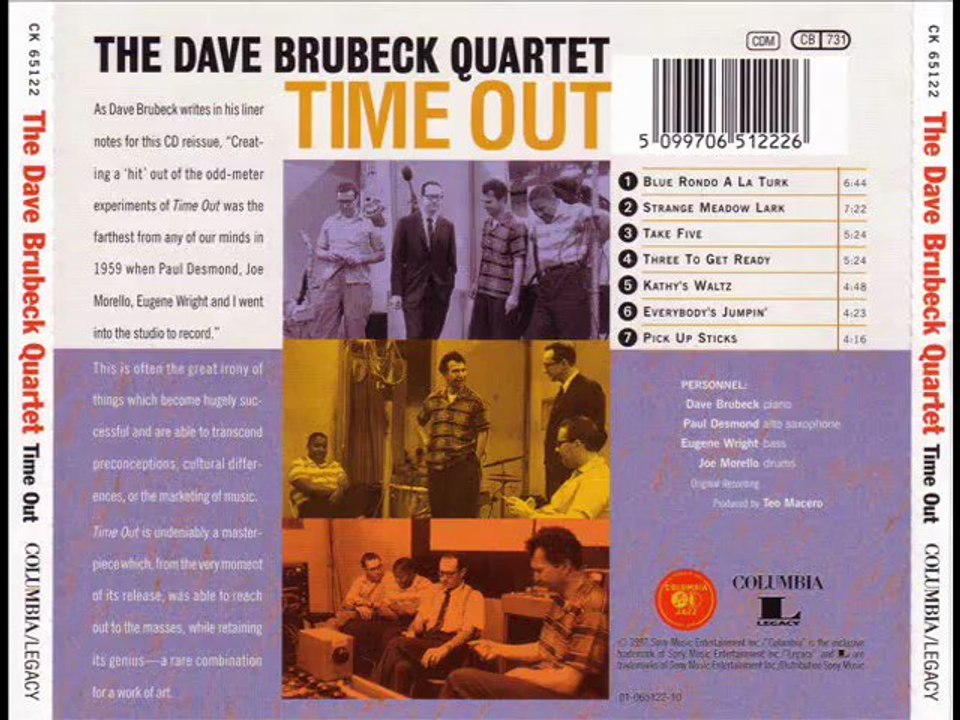 Dave Brubeck - Blue Rondo A La Turk