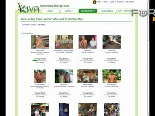 Kiva Makes Microfinancing Fun with Lending Teams