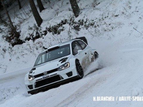 rally monté carlo 2013 essais ogier-ingrassia volkswagen polo WRC 3-12-2012