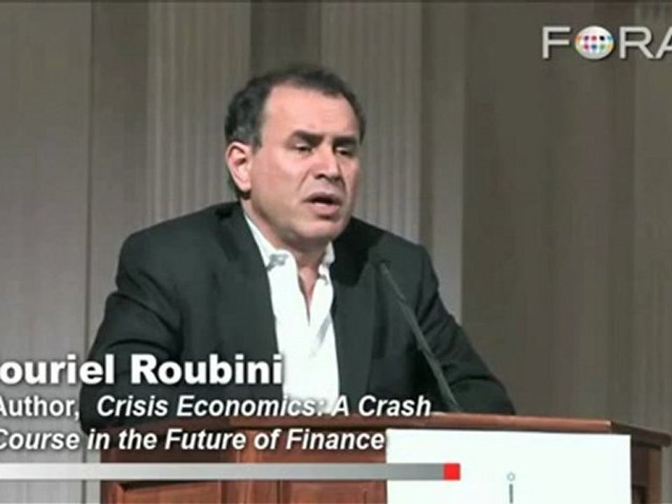 Nouriel Roubini: Time to Close the Financial Supermarkets