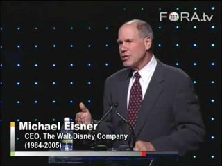 Michael Eisner: The Future of Online Entertainment