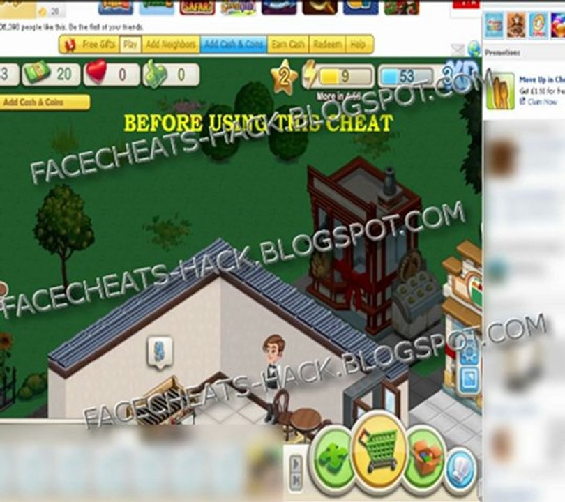 Updated ChefVille Bot Coins and Cash Hack