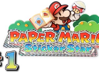 Paper Mario Sticker Star Partie 1 - Introduction