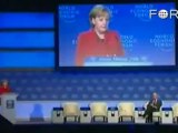 German Chancellor Calls for Global Economic Charter