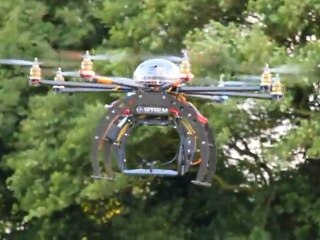 $10K MikroKopter Octocopter XL Maiden Flight (DRONES FOR SALE) www.UAVDronesForSale.com