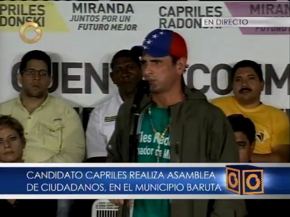 Capriles sobre Jaua: "El candidato que mandaron para acá es especialista en expropiaciones"
