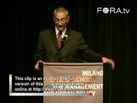John Podesta: Boosting Efficiency in Building Sector