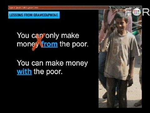 Iqbal Quadir Draws Lessons from GrameenPhone