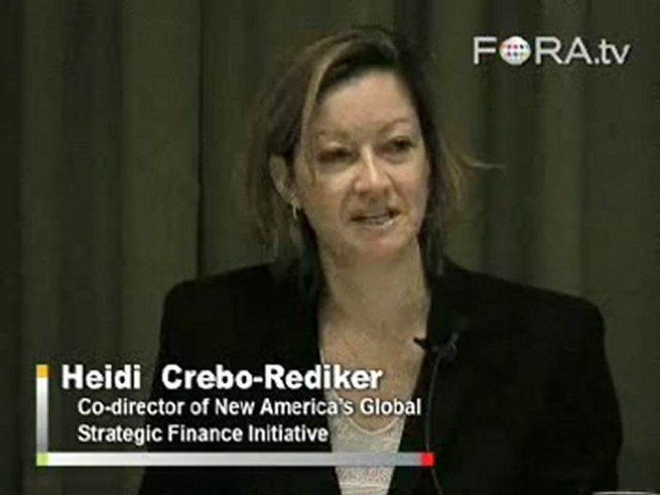 Heidi Crebo-Rediker: Financing Infrastructure Development