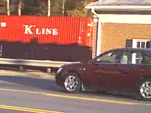 Norfolk Southern stack train east through Mableton Ga.