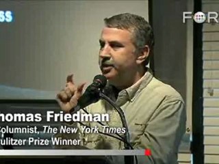 Thomas Friedman: Green Is the New Red, White, and Blue