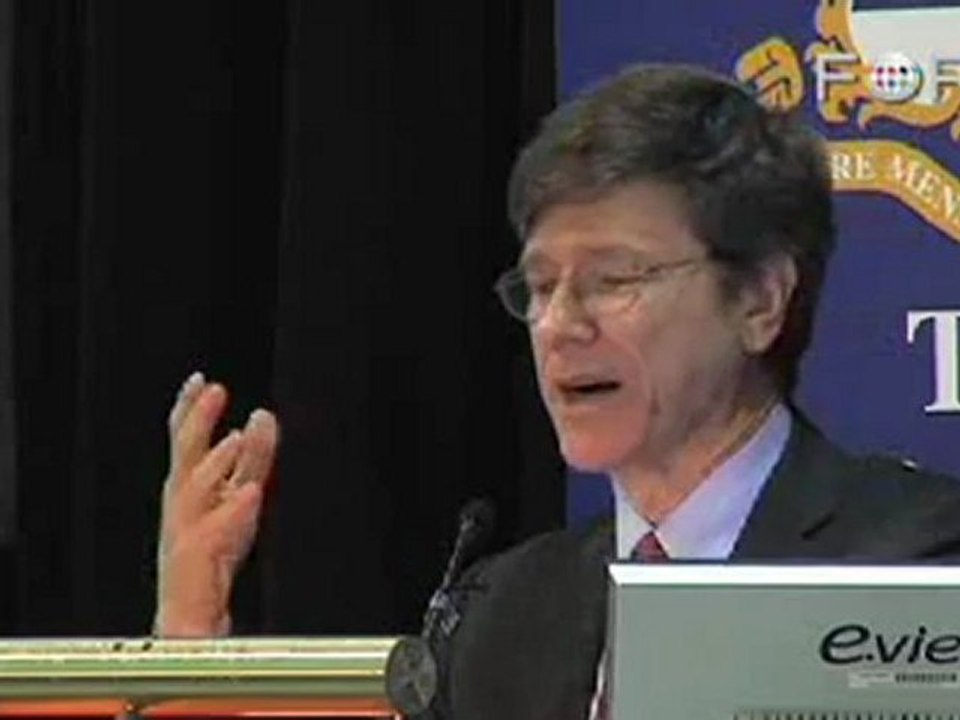 Jeffrey Sachs - Three Great Challenges for the Planet