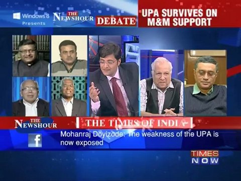 The Newshour Debate: Govt wins FDI vote (Part 2 of 3)