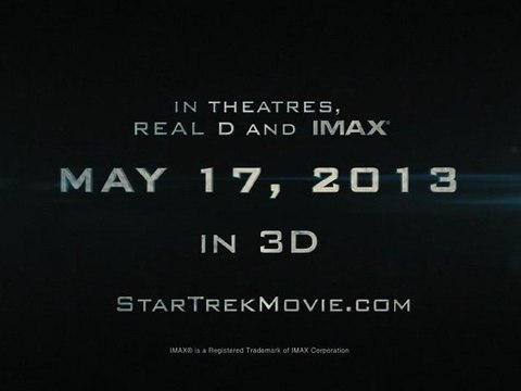 Star Trek Into Darkness - Bande-Annonce Teaser [VO|HD720p]