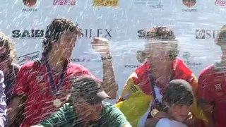 European POLO Championships 2012 Sotogrande , Spain - Claudia Peifer Interviews the Irish Team