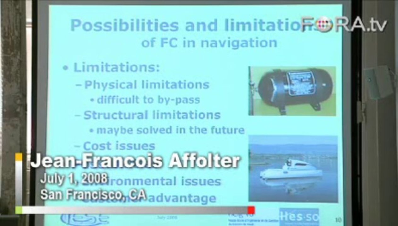 Jean-Francois Affolter - The Pros and Cons of Fuel Cells