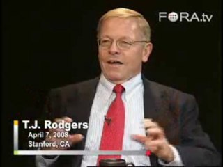 T.J. Rodgers on Green Capitalists