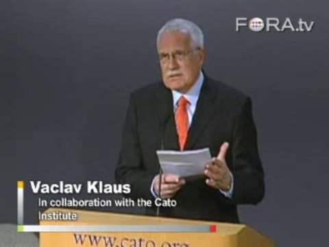 Vaclav Klaus on the Threat of Environmentalism