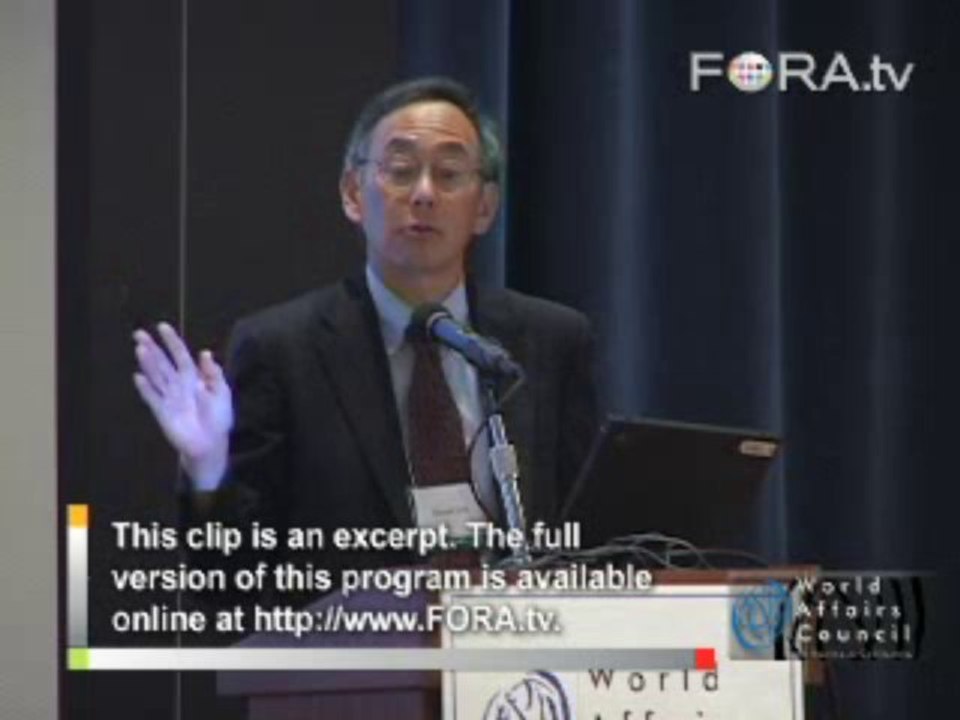 Steven Chu on Climate Change and Its Dangers
