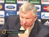 Ferguson, contento a pesar de la derrota