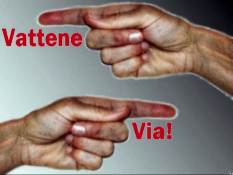 VATTENE VIA - inedito -