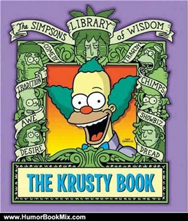 Humor Book Review: The Krusty Book (Simpsons Library of Wisdom) by Matt Groening