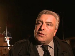 Frédéric Cuvillier en visite à Lorient le 6 décembre 2012