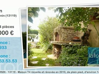 Vente maison 4 pièces St savournin