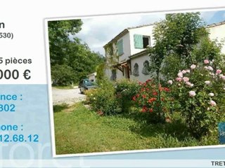 Vente maison 5 pièces Trets