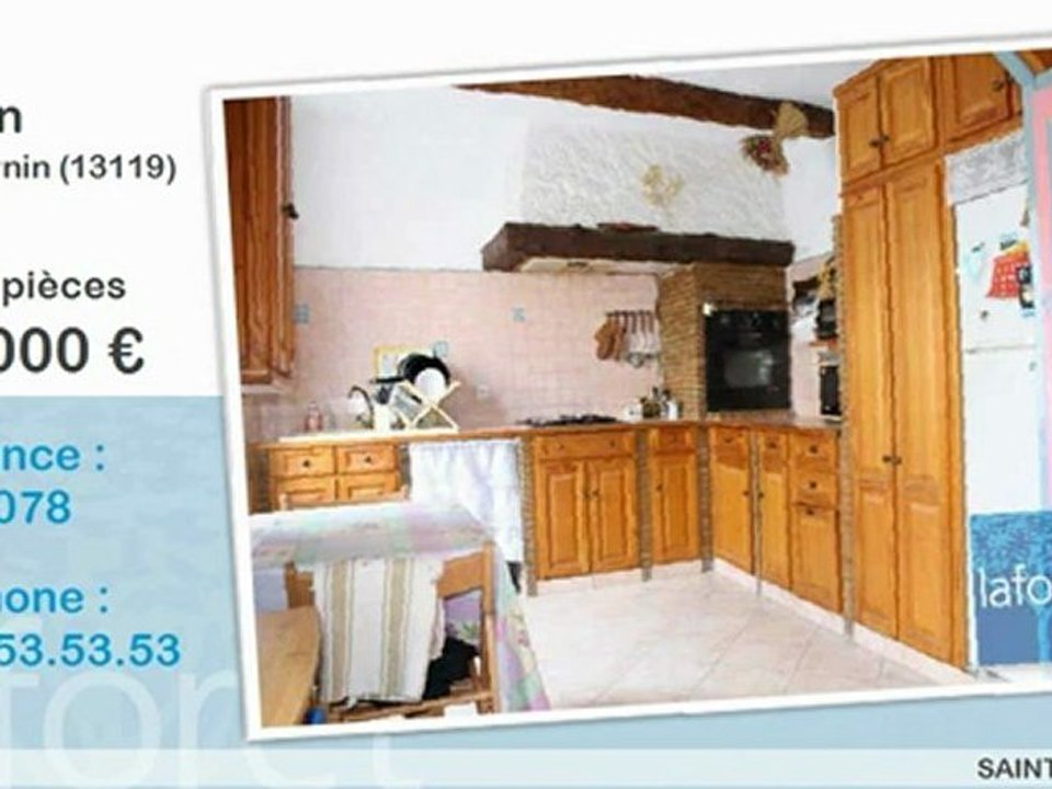 Vente maison 3 pièces St savournin