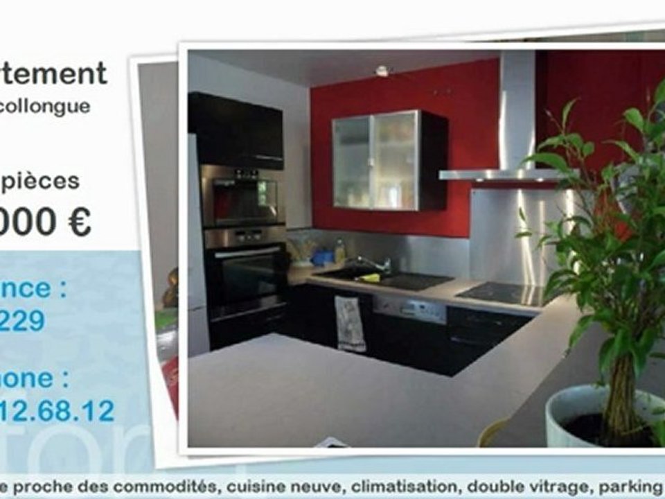 Vente appartement 3 pièces Simiane collongue