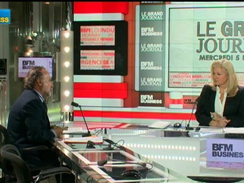 05/12 BFM : Le Grand Journal d’Hedwige Chevrillon - Olivier Dassault et Benoît Hamon 1/4
